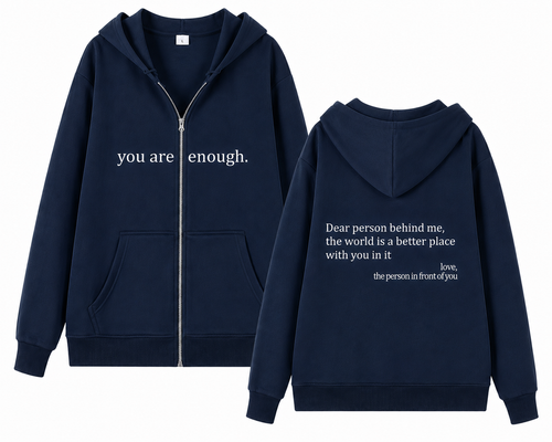 Kindness Zipper Hoodie