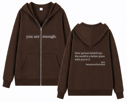 Kindness Zipper Hoodie