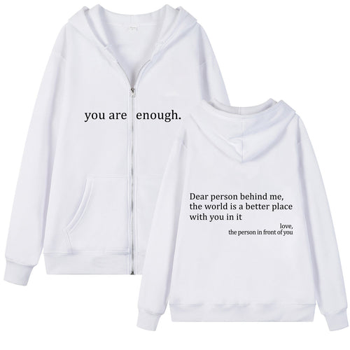 Kindness Zipper Hoodie