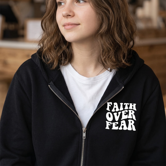 Faith Zipper Hoodie