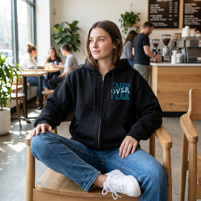 Faith Zipper Hoodie