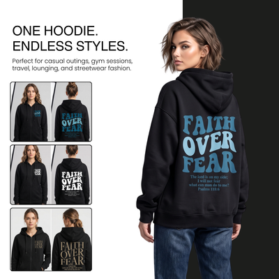 Faith Zipper Hoodie
